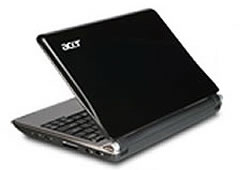 ネットブックPC  Acer aspire One D250　背面
