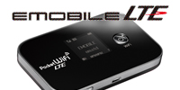 イーモバイルLTE対応Wi-Fiルーター 「Pocket WiFi　LTE（GL01P）」レンタル